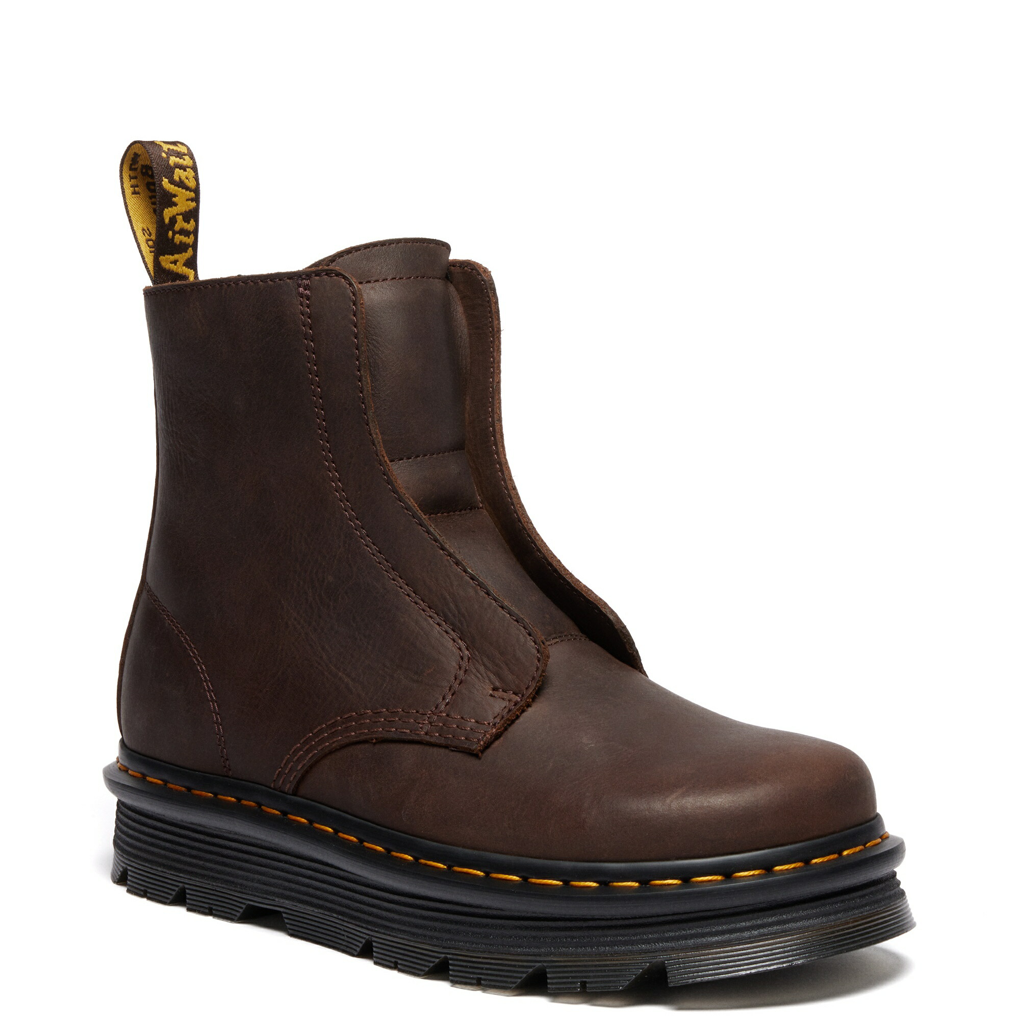 【公式】Dr. Martens ドクターマーチン ZEBZAG レースレス ブーツ シューレス シューレースレス 紐 紐なし 靴紐 靴紐なし ゼブザグ ブーツ ブーツ おすすめ 人気 42653200｜ドクターマーチン公式 店