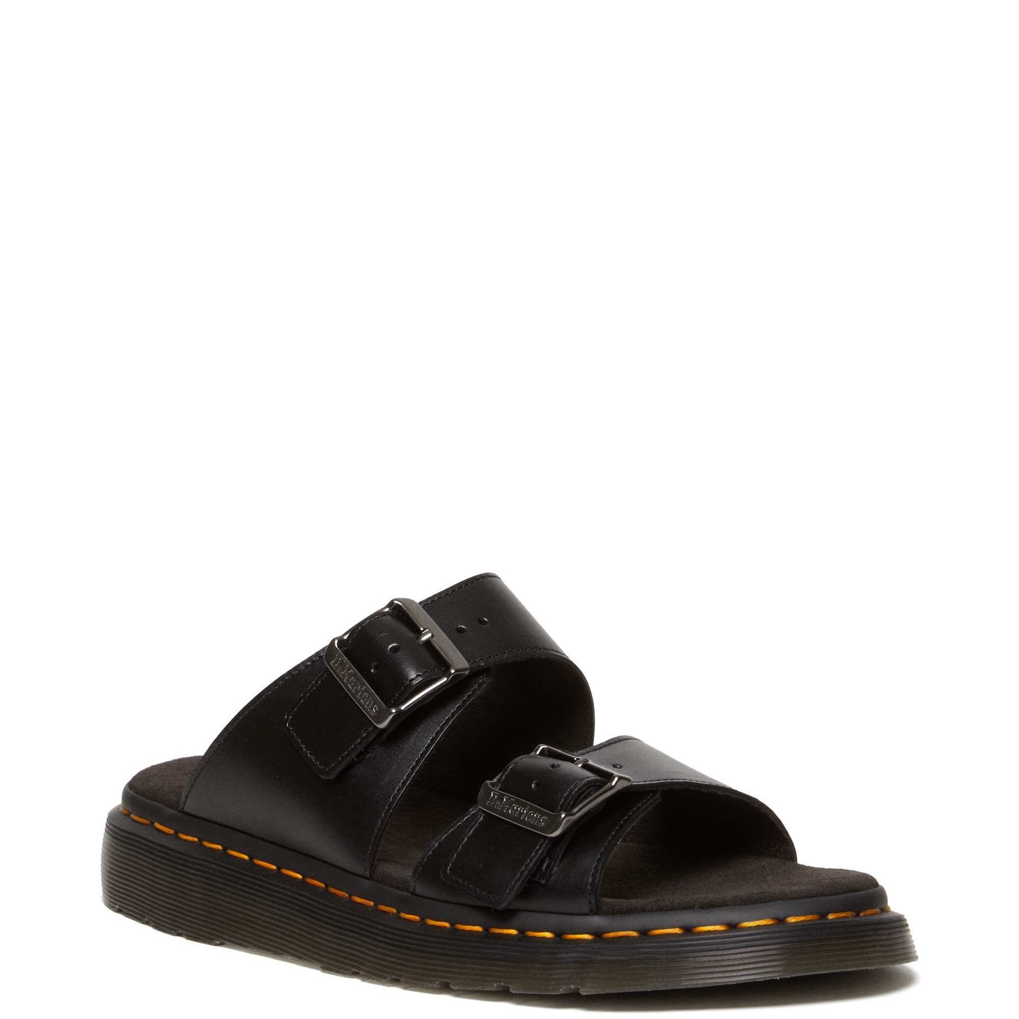 【堅苦しさ】Dr. Martens お医者さんマーチン JOSEF 横すべり サンダル ユニ一発やる レディース メンズ おすすめ 一般受け 靴 BLACK 31570001