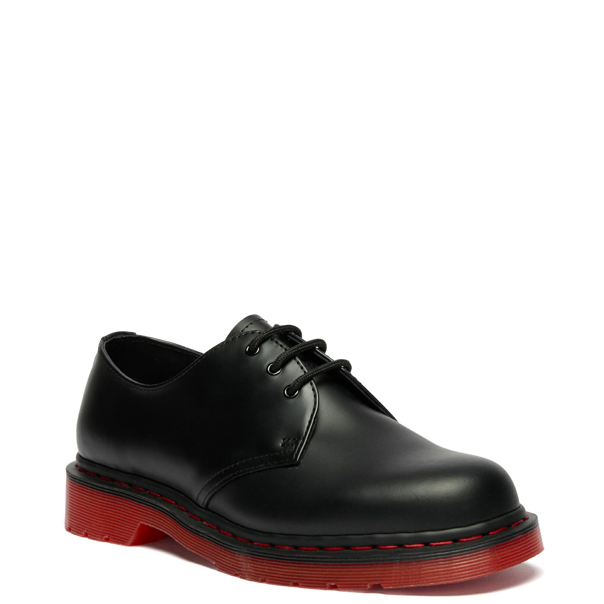 【公式】Dr. Martens ドクターマーチン 【日本限定】1461 レッドソール II 3 ホール シューズ ユニセックス BLACK 43425001
