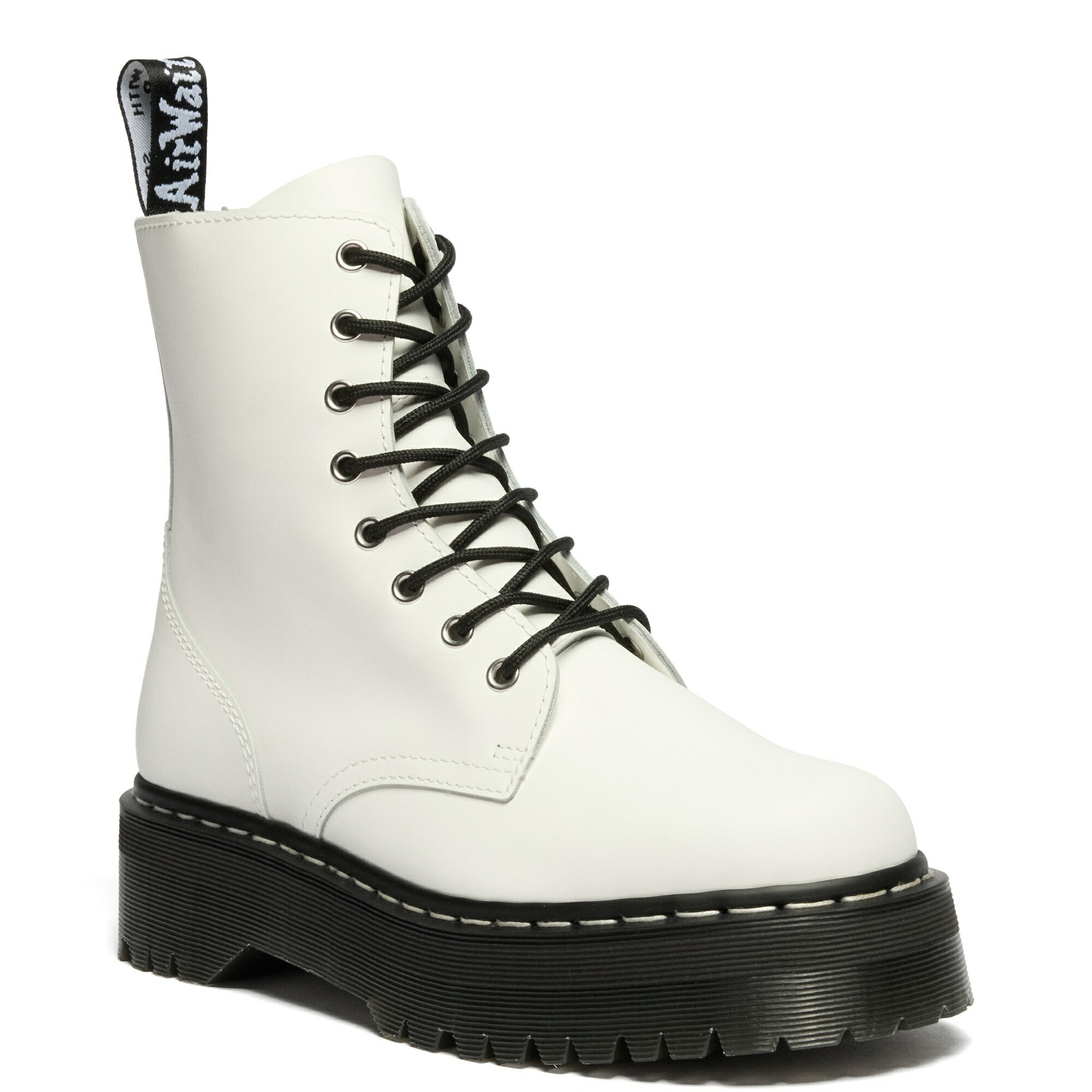 【公式】Dr. Martens ドクターマーチン JADON ホワイトステッチ 8 ホール ブーツ ユニセックス レディース メンズ おすすめ 人気 靴 WHITE 43678100｜ドクターマーチン公式 店