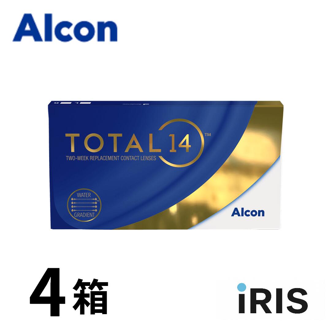 【送料無料】 トータル14 6枚入 4箱|IRIS