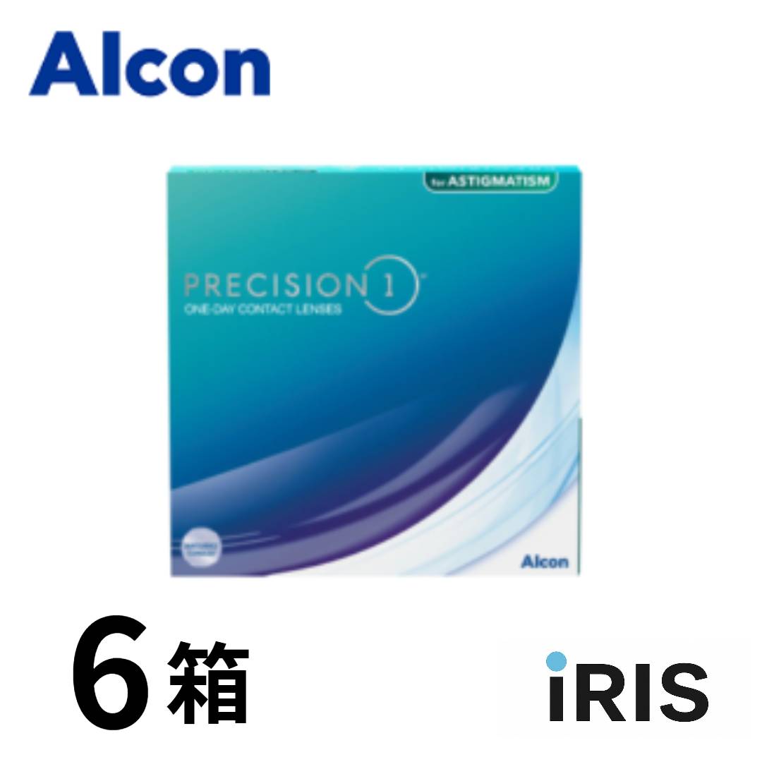 【貨物輸送無料】 プレシジョンワン乱視用  90枚入 6箱