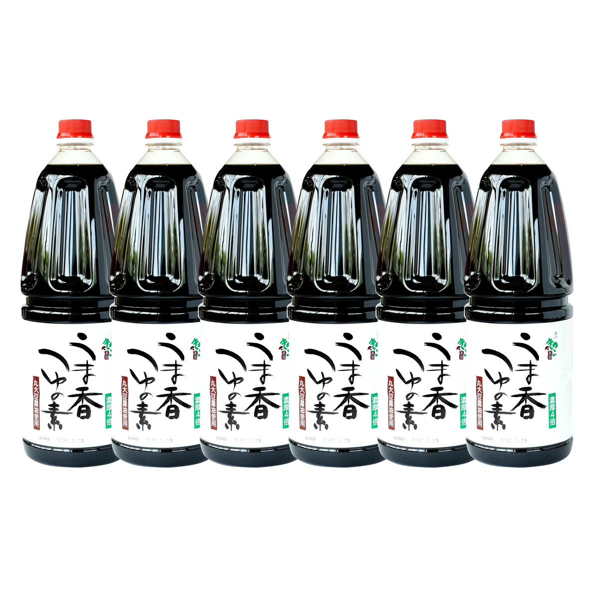 うま香つゆの素 1800ml×6本セット 【4倍濃縮】| めんつゆ うどんつゆ そばつゆ 天つゆ 煮物 うまかつゆ 万能つゆ 1ケース 業務用 お徳用 送料無料 同梱不可きのこ 調味料 つゆ だし 出汁 和食 うどん そば大容量 まとめ買い 食品 麺つゆ 濃縮 高級 そうめん 素麺