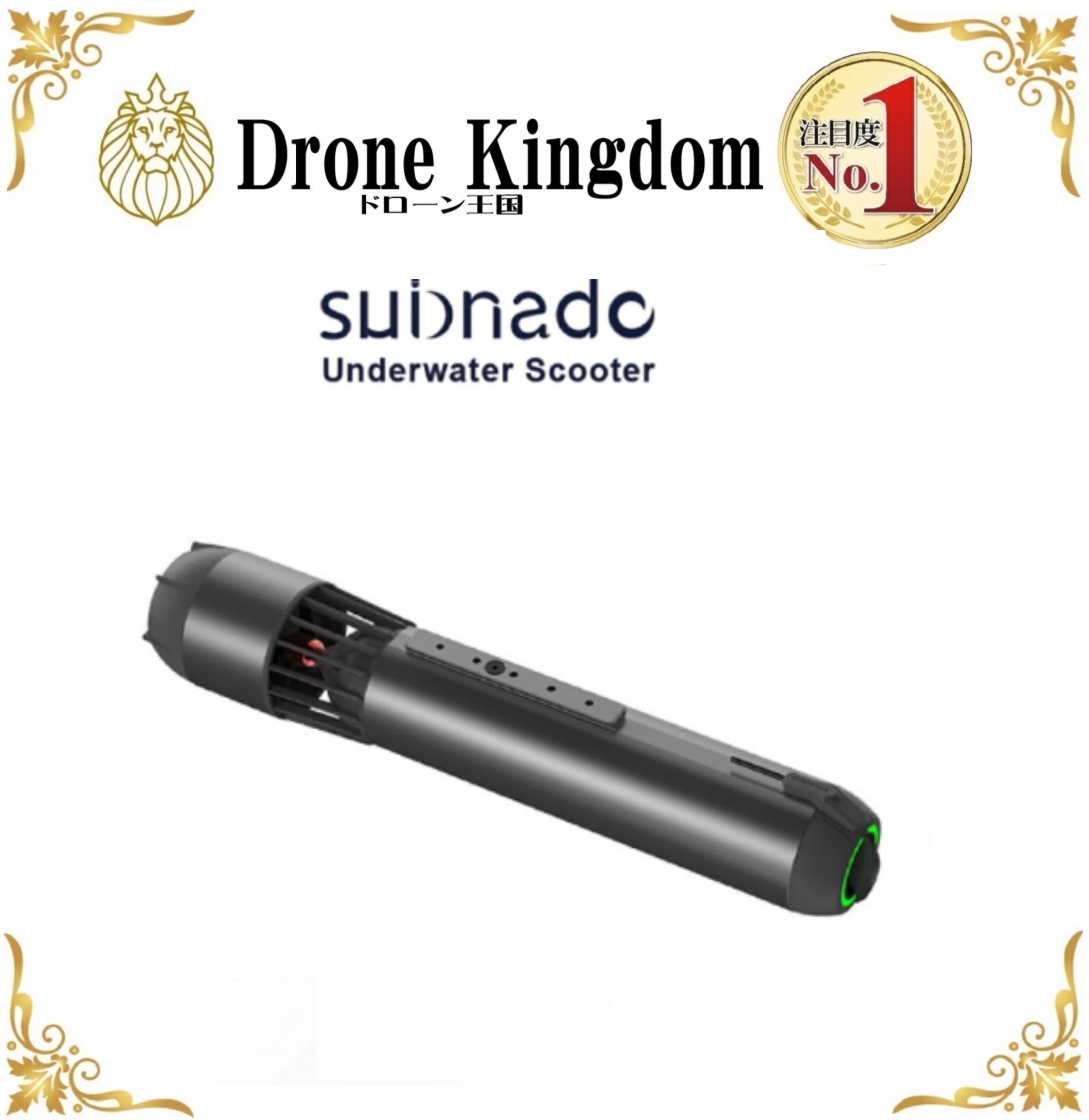 WAYDOO subnado 水中スクータ メイン上半身
