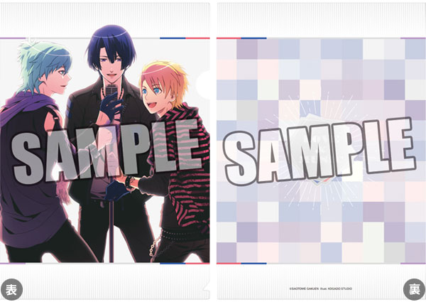 うたの☆プリンスさまっ♪ クリアファイル SHUFFLE UNIT CD Ver.「藍・真斗・翔」画像