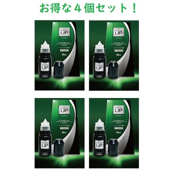【第1類飲み薬】ミノ繰り上げる 60ml 4個書き割り 東和薬品 貨物輸送無料 ミノキシジル5％