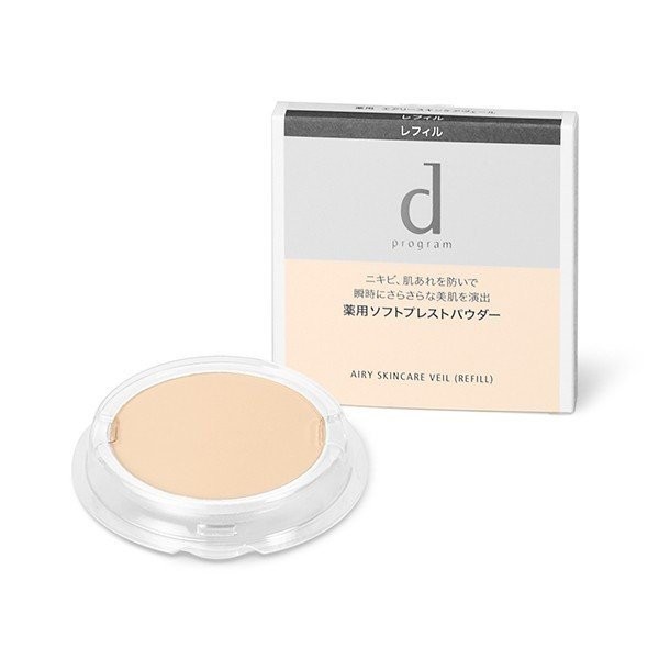 資生堂》 ｄ プログラム 薬用 エアリースキンケアヴェール レフィル 10g 薬用おしろい 【正規通販】