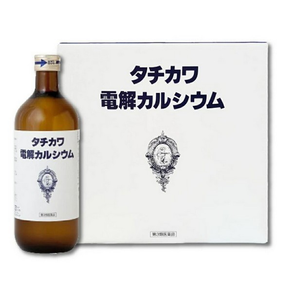 【第3類医薬品】森田薬品工業(株) タチカワ電解カルシウム 600ml×3
