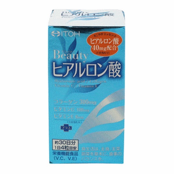 【栄養機能食品(ビタミンC、ビタミンE)】《井藤漢方製薬》 ビューティヒアルロン酸 120粒 (約30日分)
