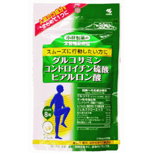 【楽天市場】小林製薬 栄養補助食品 グルコサミン・コンドロイチン硫酸・ヒアルロン酸 240粒(約30日分)：ドラッグ青空