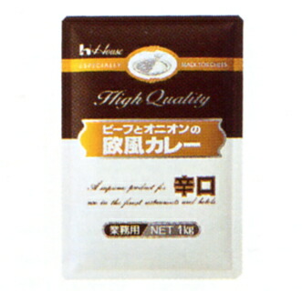 ハウス食品株式会社 ビーフとオニオンの欧風カレー（辛口）　1kg×6入 （発送までに7～10日かかります・ご注文後のキャンセルは出来ません）【RCP】