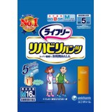 【代引き不可・送料無料】ユニ・チャーム株式会社ライフリー リハビリパンツM 16枚×4パック【RCP】【直】|ドラッグピュア店