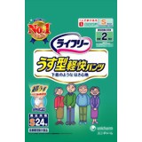 【代引き不可・送料無料】ユニ・チャーム株式会社ライフリー うす型軽快パンツS 24枚×4パック【RCP】【直】|ドラッグピュア店