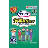 【代引き不可・送料無料】ユニ・チャーム株式会社ライフリー　うす型軽快パンツL　20枚&times;4パック【RCP】【直】｜ドラッグピュア店 7,330円