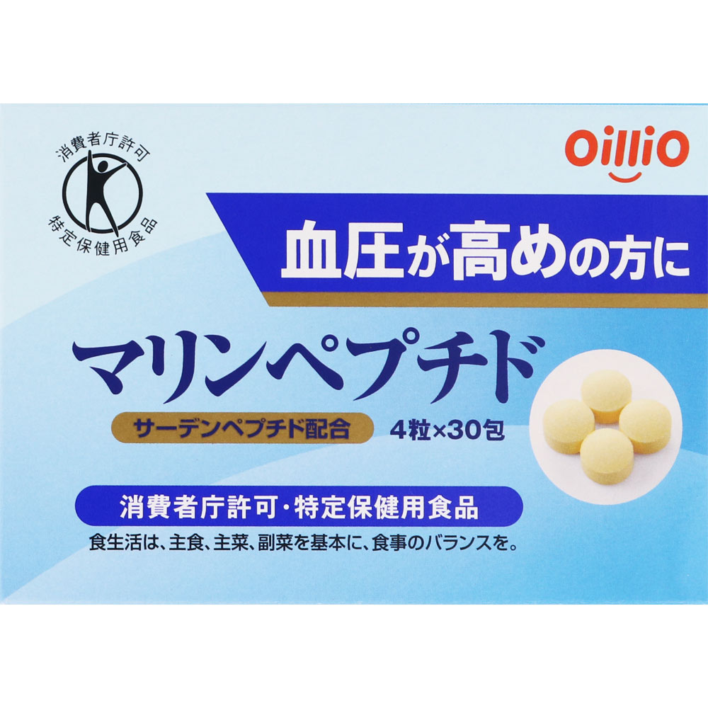 【百貨店SALE 3％OFF引き換え証 6/11 01:59迄】【貨物輸送無料】【お任せおまけ付き添い人♪】日清オイリオグループ株式会社 マリンペプチド 4粒×30包×2個書き割り（一種独特せっ生用食料雑貨類）【ドラッグピュア店】【RCP】【△】【□】