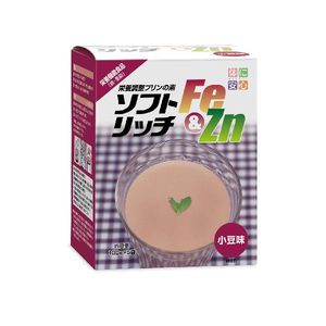 キッセイ薬品工業株式会社 ソフトリッチFe＆Zn　小豆味　100g×5袋×8箱 【商品到着までに5日前後かかる場合がございます・この商品は御注文後のキャンセルができません】【RCP】