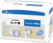 【本日ポイント5倍相当】【送料無料】【お任せおまけ付き♪】 ピップ 脱脂綿 医療カット綿（450g）8cm×16cm×10個 【医療機器】【ドラッグピュア店】【RCP】【△】【□】