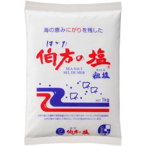 【3％OFFクーポン 7/19 20:00～7/26 01:59迄】【送料無料】【お任せおまけ付き♪】伯方塩業伯方の塩 粗塩 1kg&times;10袋セット【ドラッグピュア店】【△】【▲A】【□】｜ドラッグピュア店