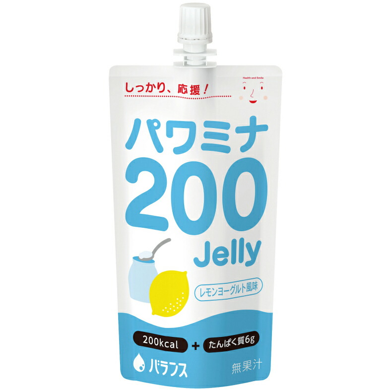 【3％OFFクーポン 4/4 20:00～4/10 01:59迄】【送料無料】バランス株式会社 　パワミナ200Jelly 　レモンヨーグルト風味　120g×24個入(4904871002308-24) （商品発送まで4-5日間程度かかります） 【ドラッグピュア店】【△】【□】