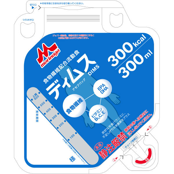 【貨物輸送無料】【お任せおまけ付き添い人♪】株式会社クリニコディムス(DIMS)アセプバッグ 300キロカロリーヴァニラ味わい 300ml×20個入 ［品番：645022］【栄養分役立つこと食料雑貨類(ヴィタミンB1、ヴィタミンE)】【ドラッグピュア店】(送りとどけるに7-14議事日程・取り止める不可)【△】【□】 介護用品-医薬品・コンタクト・介護