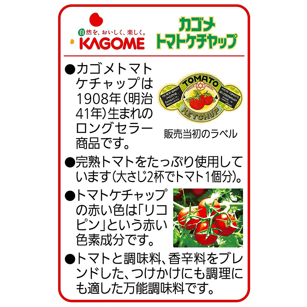 カゴメ株式会社 カゴメ トマトケチャップ 業務用 1kg入 上等な