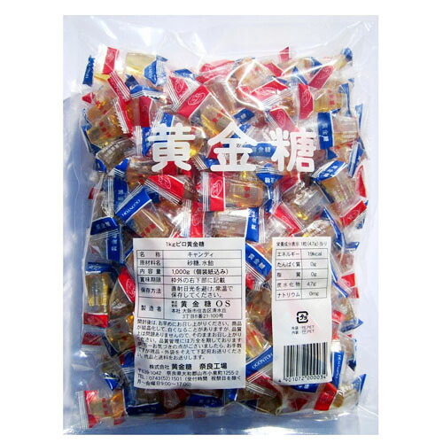 株式会社黄金糖ピロ黄金糖(1kg)×6個セット【北海道・沖縄は別途送料必要】|ドラッグピュア店