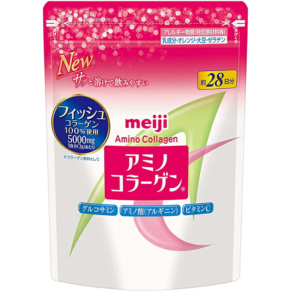 楽天市場】明治 Meiji アミノコラーゲン 約28日分 196g 夏ギフト