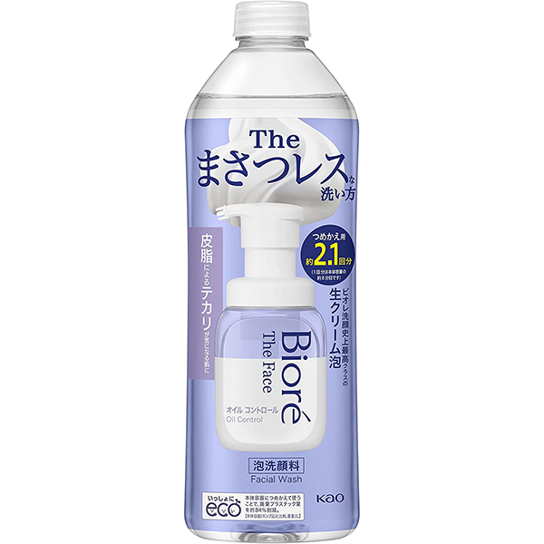 SEAL限定商品 本日楽天ポイント5倍相当 送料無料 花王株式会社 ビオレ ザフェイス 泡洗顔料 オイルコントロール つめかえ用 約2.1回分  340ml 摩擦レス 生クリーム泡 ドラッグピュア楽天市場店 北海道 沖縄は別途送料必要  whitesforracialequity.org