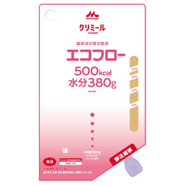 【送料無料】株式会社クリニコとろみ状流動食エコフロー 500kcal 500g×20袋セット【ドラッグピュア店】【RCP】|ドラッグピュア店
