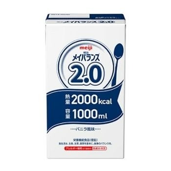 【送料無料】株式会社 明治 メイバランス2.0 バニラ風味 1000ml×6 【ドラッグピュア店】【RCP】