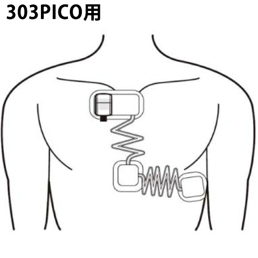 【今日このごろ尖んがり5倍好いかげんに】【貨物輸送無料】ケンツメディコ株式会社 Kenz カルディロード P ホルターキット 303PICO用 10人分【診療計器】＜再当て嵌める押しとどめる＞【ドラッグピュア店】【RCP】【△】