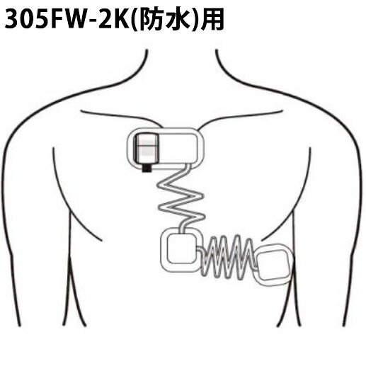 【今日このごろ尖んがり5倍好いかげんに】【貨物輸送無料】ケンツメディコ株式会社 Kenz カルディロード P＜雨合羽＞ ホルターキット 305FW-2K用 10人分【診療計器】＜再当て嵌める押しとどめる＞【ドラッグピュア店】【RCP】【△】