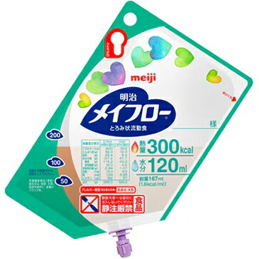 【3%OFFクーポン 7/19 20:00~7/26 01:59迄】【送料無料】株式会社明治 メイフロー 300K 167ml×24個入<とろみ状流動食>【ドラッグピュア店】【△】|ドラッグピュア店