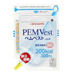 味の素株式会社★濃厚流動食『PEMVest(ぺムベスト)300ml(栄養チューブ使用タイプ)×24個セット』(発送まで7~14日程です・ご注文後のキャンセルは出来ません)|ドラッグピュア店