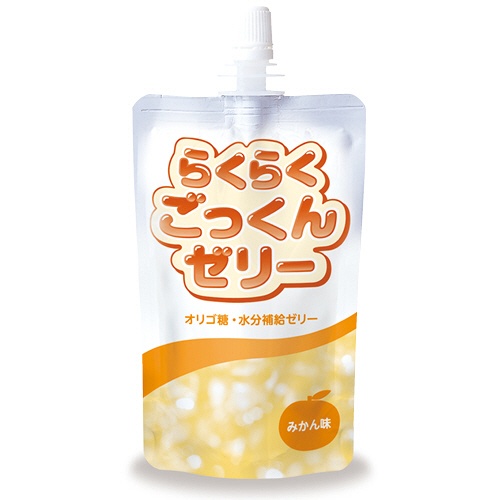 ニュートリー株式会社（旧：三和化学研究所） らくらくごっくんゼリー　みかん味　150g×6個×6パック 【RCP】（発送まで7～14日程です・ご注文後のキャンセルは出来ません） 5,487円