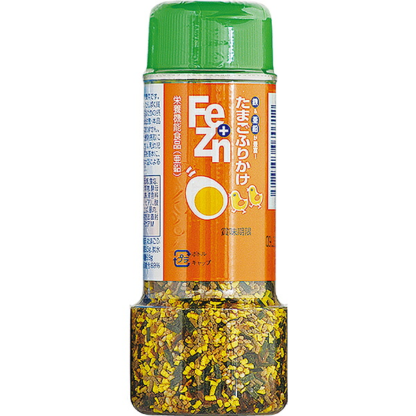 株式会社フードケアFe+Znふりかけ瓶 たまご　90g&times;30個【JAPITALFOODS】【ご発送まで5日～7日ほどかかります】【ドラッグピュア】｜ドラッグピュア店