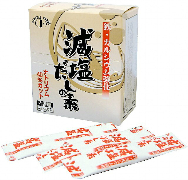 株式会社マルハチ村松鉄・カルシウム強化減塩だしの素スティックタイプ　4g&times;30包 &times; 20【JAPITALFOODS】(商品発送まで6-10日間程度かかります)（ご注文後のキャンセルは出来ません）｜ドラッグピュア店