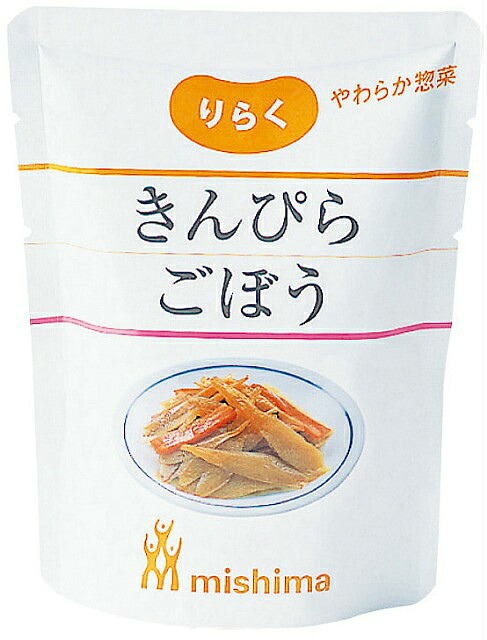 三島食品株式会社りらく きんぴらごぼう80g × 15×4【JAPITALFOODS】【RCP】|ドラッグピュア店