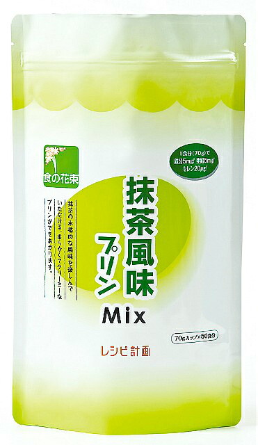 株式会社レシピ計画抹茶風味プリンMix　500g &times; 20【JAPITALFOODS】【RCP】｜ドラッグピュア店