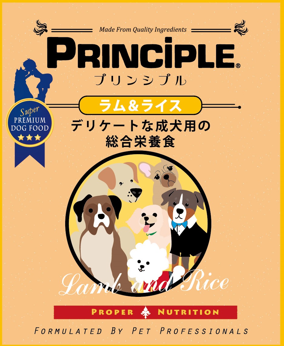 お手頃価格プリンシプル ラム＆ライス 9kg ライス （4.5kg×2） free