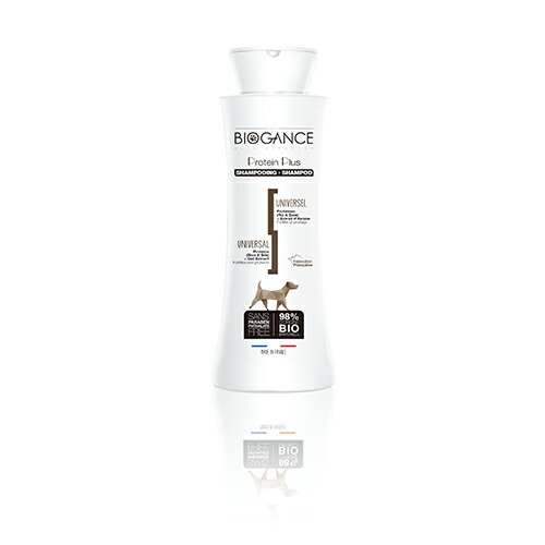 BIOGANCE プロテインプラスシャンプー 250ml 1本 犬 猫 大麦プロテイン 皮膚 被毛