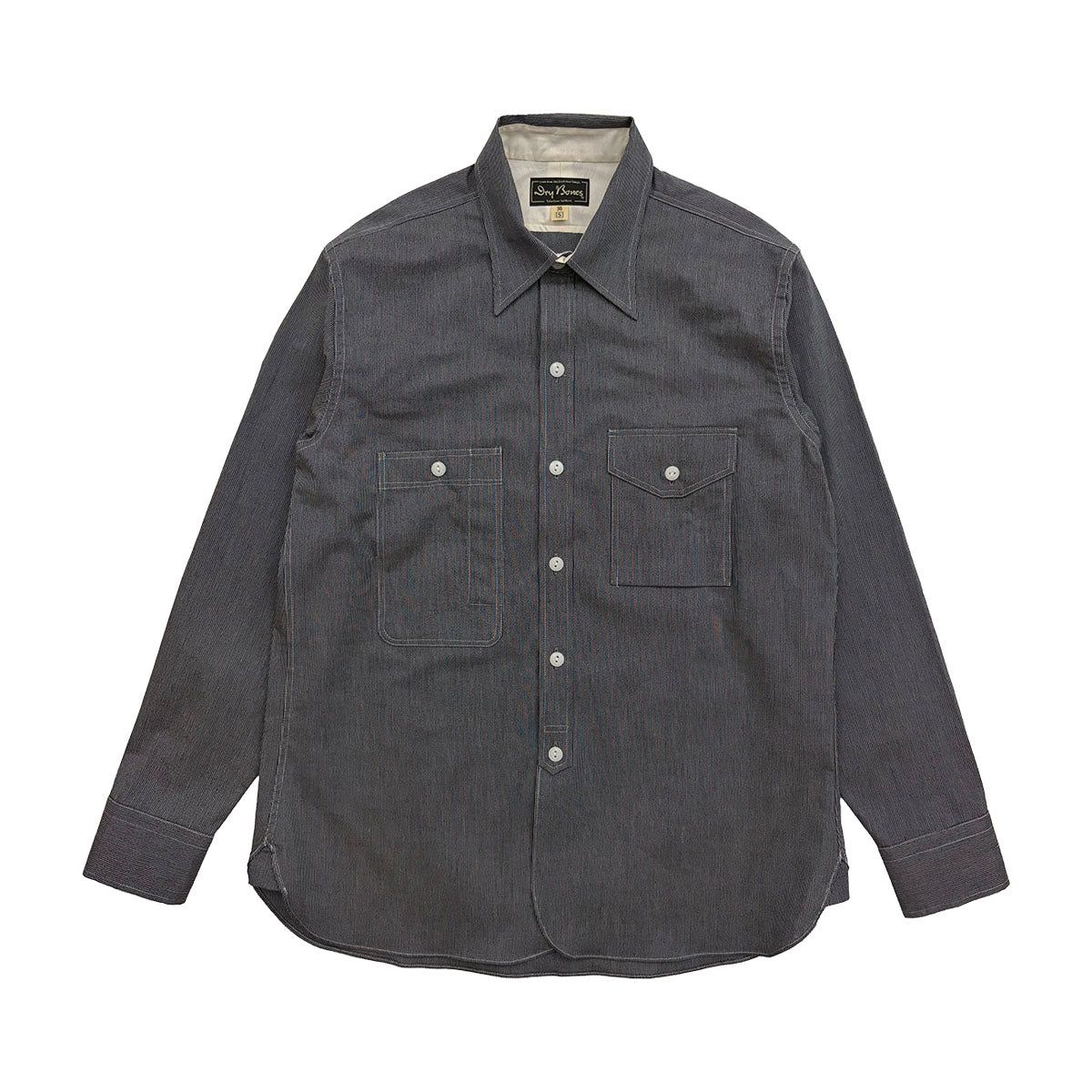 ドライボーンズ カラーネップ ウールシャツ DRY BONES ドライボーンズ