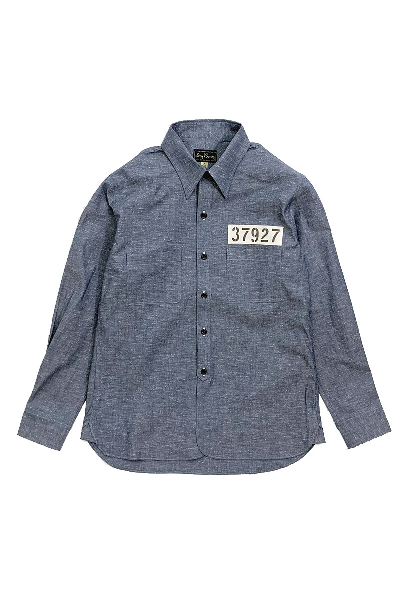 シャンブレーワークシャツ &ldquo;ANDY&rdquo; / DRY BONES【ドライボーンズ】｜DryBones Online Shop