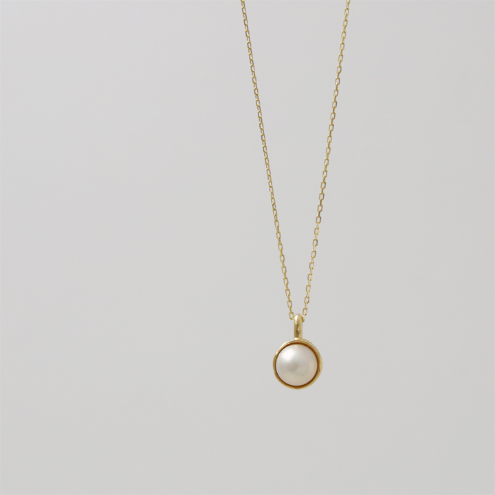 【楽天市場】 本真珠・アコヤパール ネックレス・6.5mm-7mm（カラー:ホワイト） K18 18k 18金 ゴールド ネックレス
