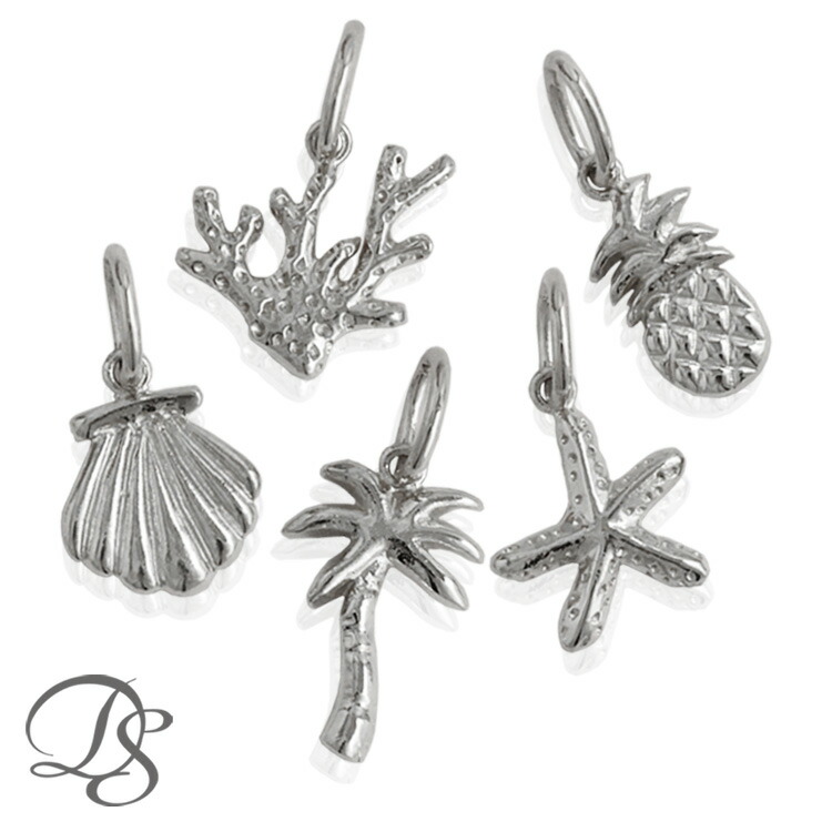 プラチナ ペンダントトップ シェル パイナップル ヤシの木 ヒトデ サンゴ ネックレス トップ プラチナネックレストップ ペンダント pt950 pt850 レディース 小さめ 小さい 華奢 プラチナネックレス トップのみ ネックレストップ