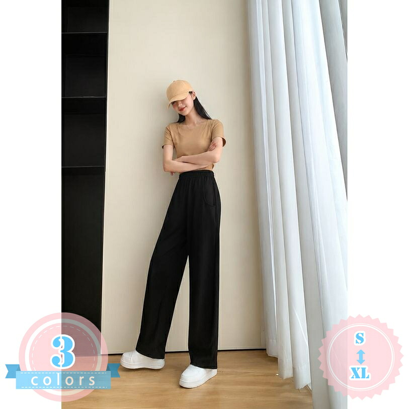 スウェットパンツ 着痩せ レディース ワイドパンツ バルーン コクーンシルエット ハイウエスト ウエストゴム 部屋着 普段着 ロング丈 ゆる カジュアル ボトムス 春 夏 秋 ds-store｜DSショップ