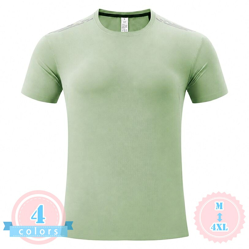 スポーツウェア メンズ 半袖 すっきり見え tシャツ 丸首 カットソー ランニング トレーニング ジム フィットネス トップス 運動用 カジュアル 春夏 薄手 ゆったりサイズ ds-store｜DSショップ