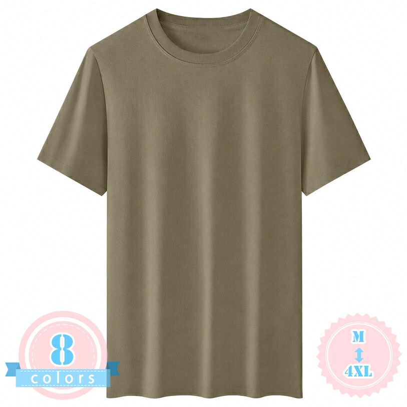 カットソー メンズ 半袖 ゆったり クルーネック Tシャツ 無地 トップス カジュアルシャツ インナーシャツ シンプル 大きいサイズ 春 夏 用 デイリー 部屋着 普段使い ds-store|DSショップ