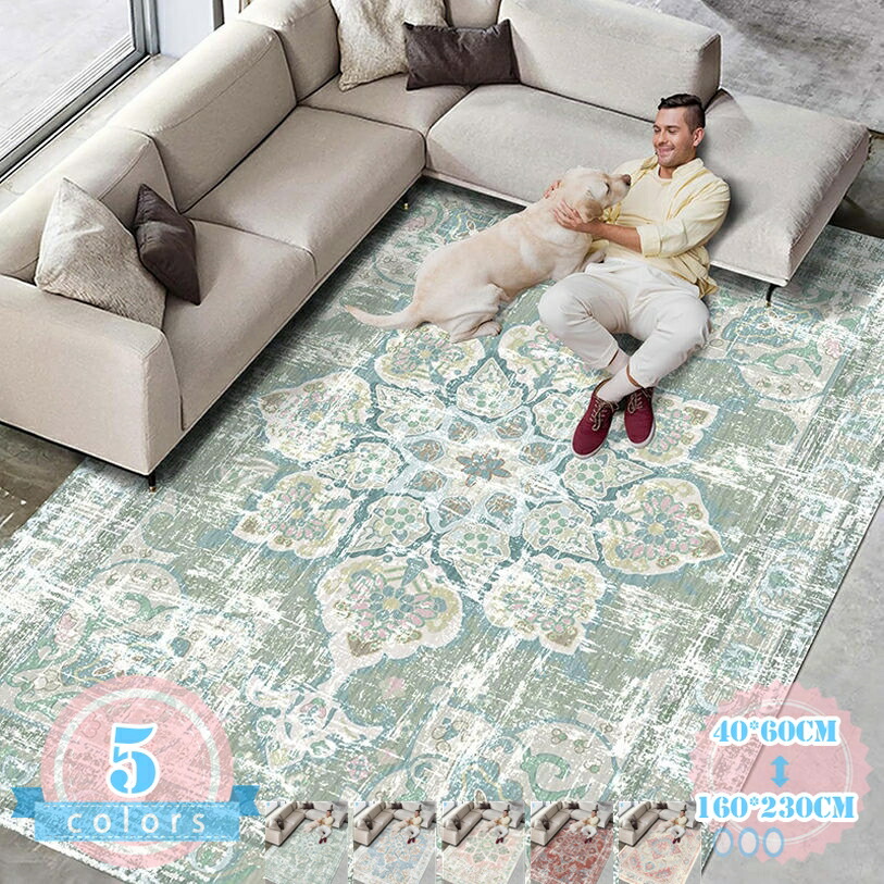 洗える 引っ敷き 引っ敷き イラン引っ敷き ベルギー引っ敷き 矩形 引っ敷き 花柄 ホットカーペットカバー エスニック レトロ 上滑り打ちきり 洗い濯ぎ能力のある 防音 室内 北欧 引っ敷き 屋内 御茶の間用 リビング 座布団性 御部屋 書室 ds-store