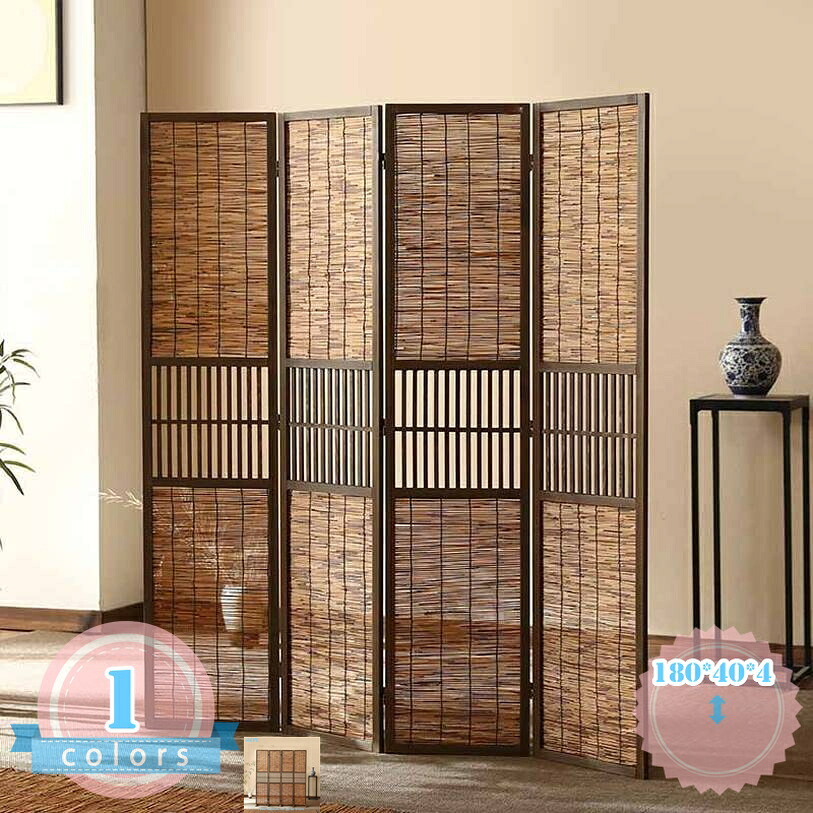 2000円OFFクーポン券 包みかくし 衝立 机 中仕切り パーテーション 独立独歩 4連 約 幅180 糎 事務室 テレ細工物 遮光 日よけ 折りたたみ 軽さ 喫茶店露天 回廊 在宅細工物 映写幕 ダイアログボックス アジアン 和風 今めかしい 赤銅色 黒いこと ds-store